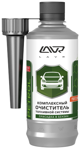 LAVR NEXT LN2123 Комплексный очиститель топливной системы. Присадка в бензин (на 40-60л) с насадкой 310мл